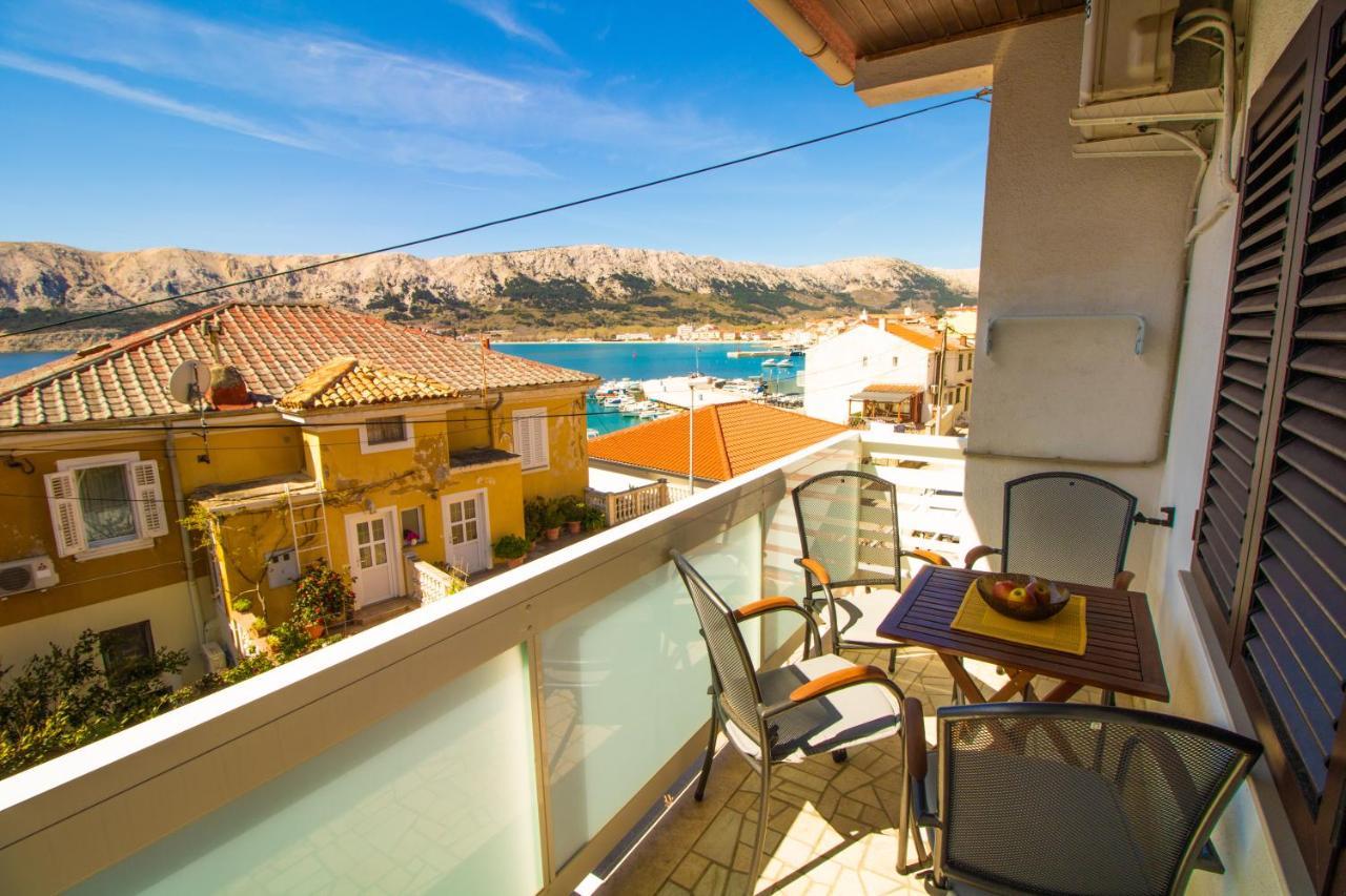 Apartment Mario With Terrace And Sea View Baška Екстериор снимка