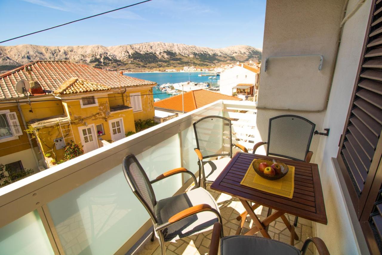 Apartment Mario With Terrace And Sea View Baška Екстериор снимка